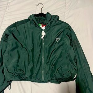 Guess crop top windbreaker